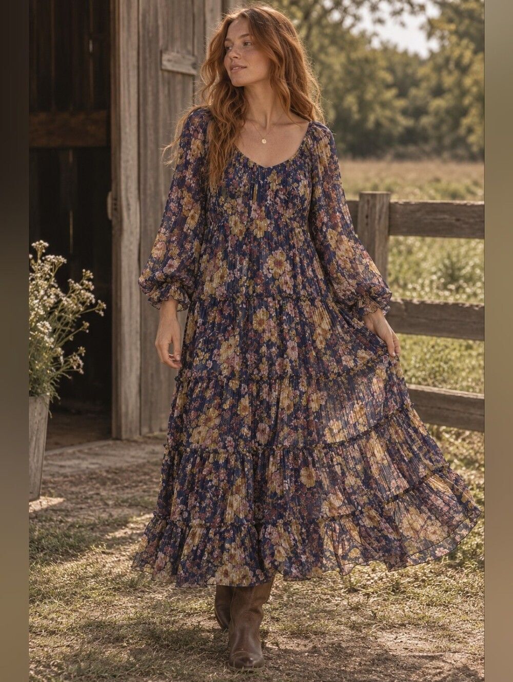 NWT Ivy City Co. Cassia Maxi Dress
